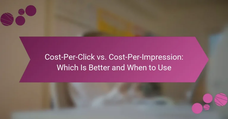 Coût par clic vs. Coût par impression : lequel est meilleur et quand utiliser